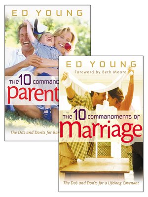 cover image of The 10 Commandments of Marriage/The 10 Commandments of Parenting Set